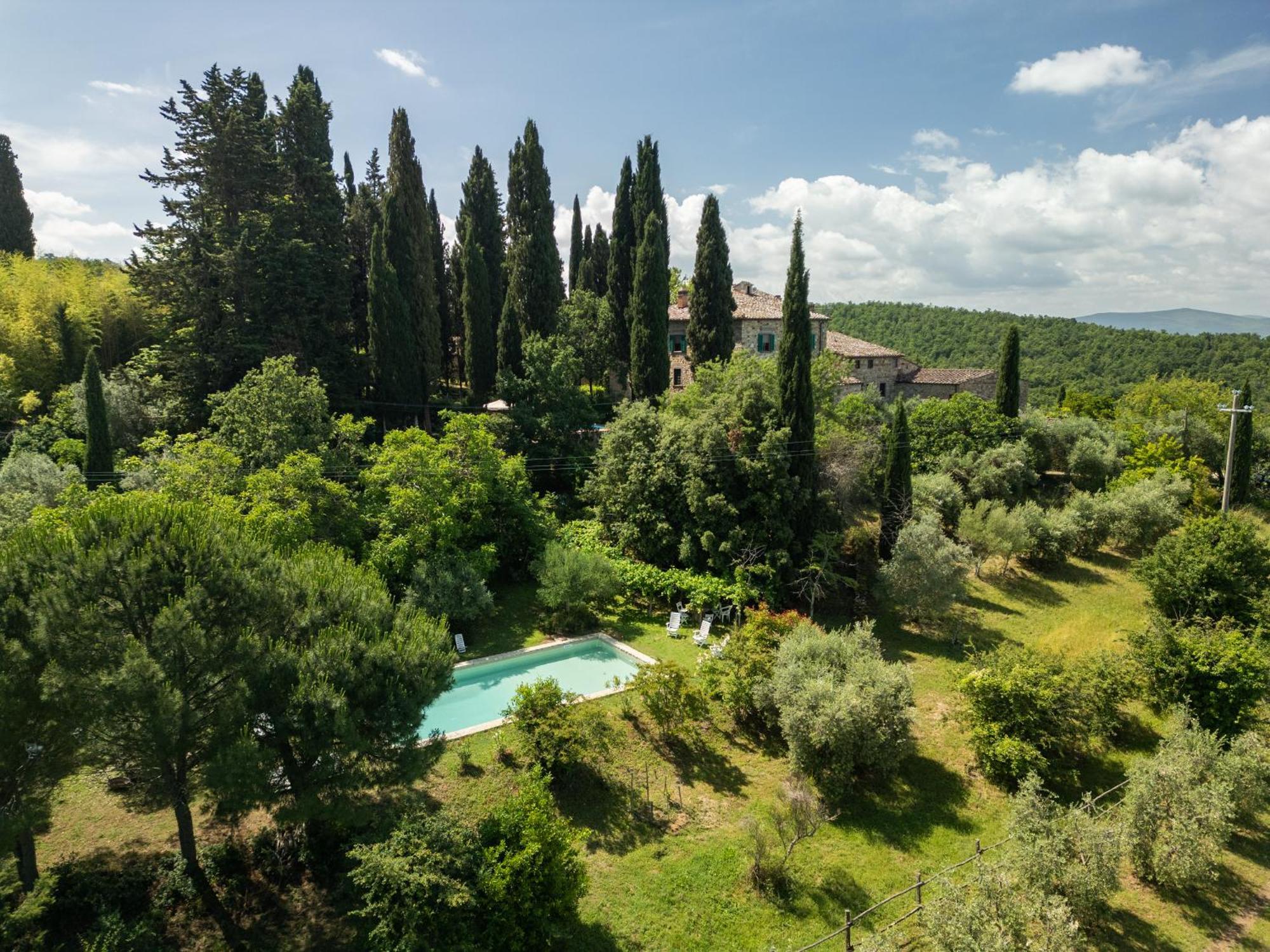 The House , Tuscany And The Pool Villa Castellina in Chianti Exterior photo