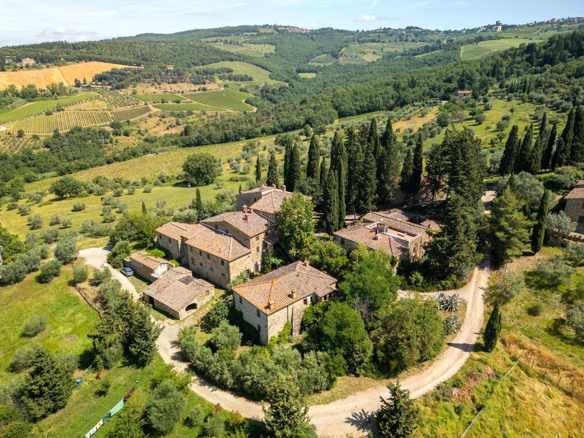 The House , Tuscany And The Pool Villa Castellina in Chianti Exterior photo