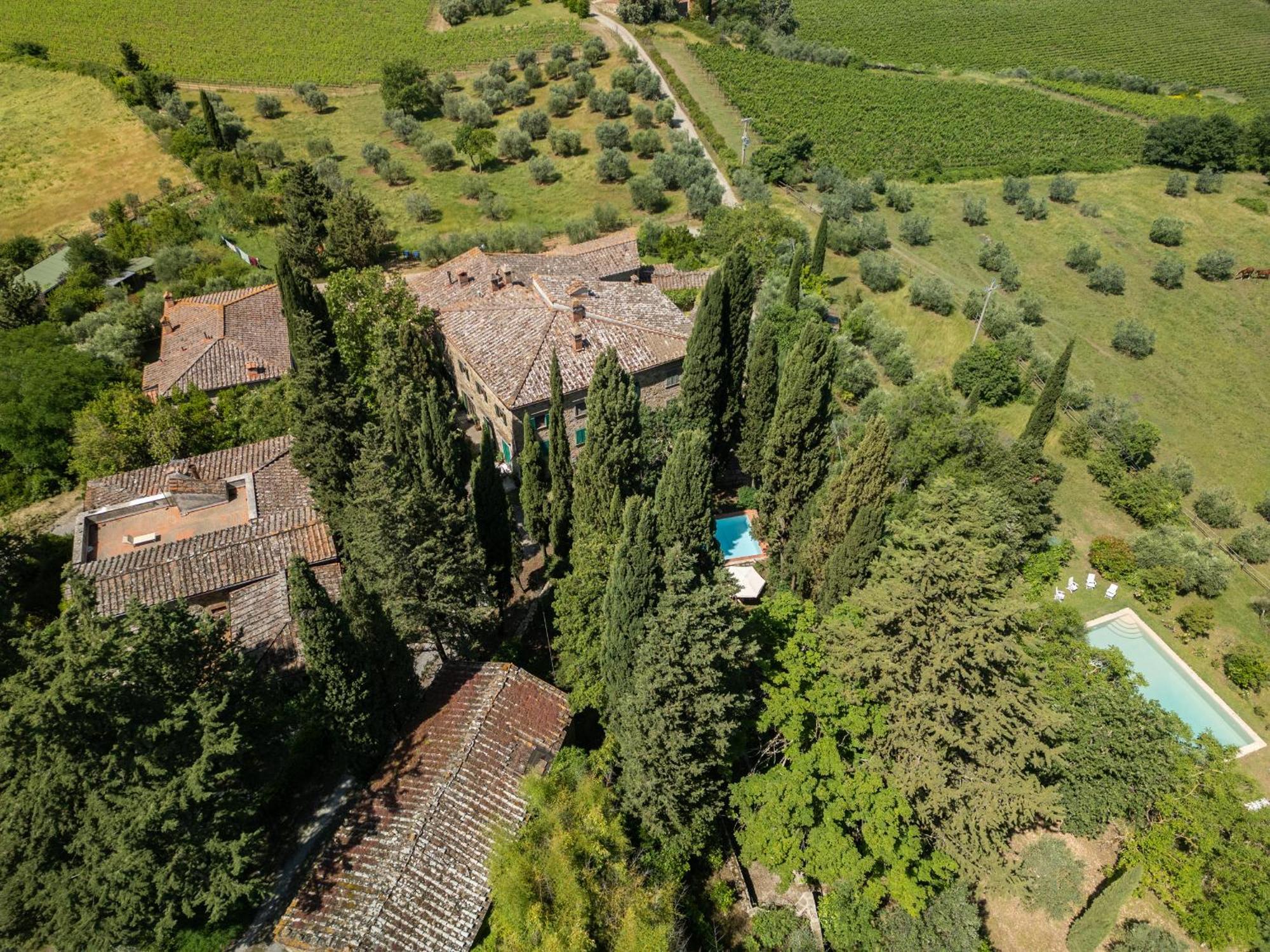 The House , Tuscany And The Pool Villa Castellina in Chianti Exterior photo