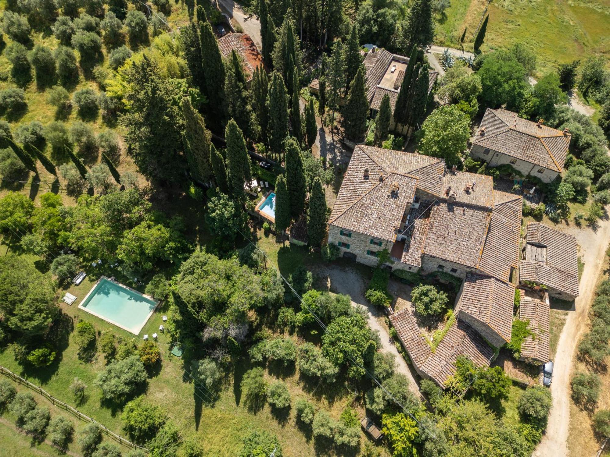 The House , Tuscany And The Pool Villa Castellina in Chianti Exterior photo