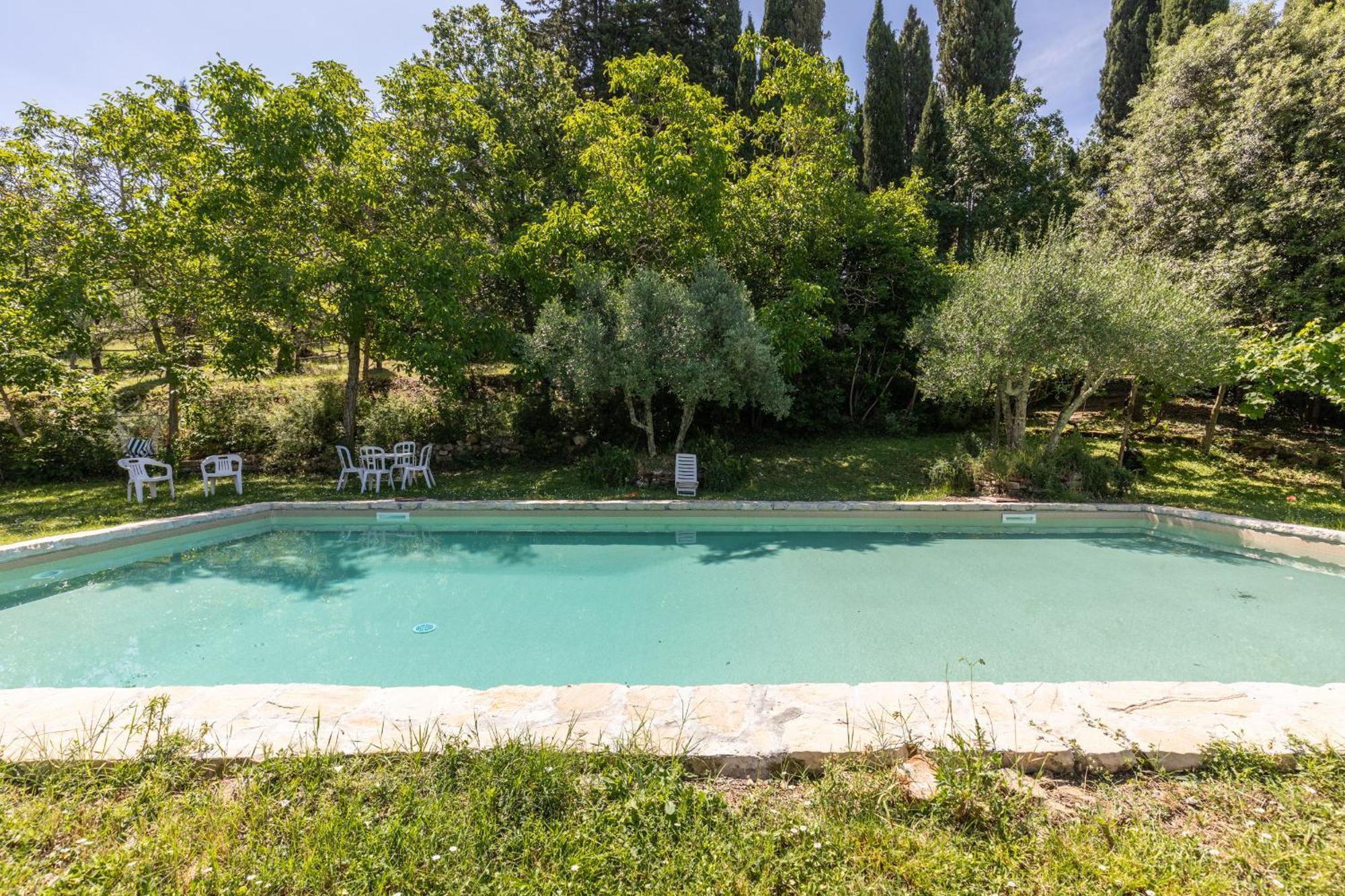 The House , Tuscany And The Pool Villa Castellina in Chianti Exterior photo